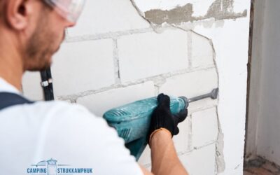 Wir bauen ein neues Waschhaus neben der Anmeldung